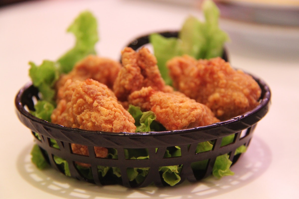 breaded fried chicken