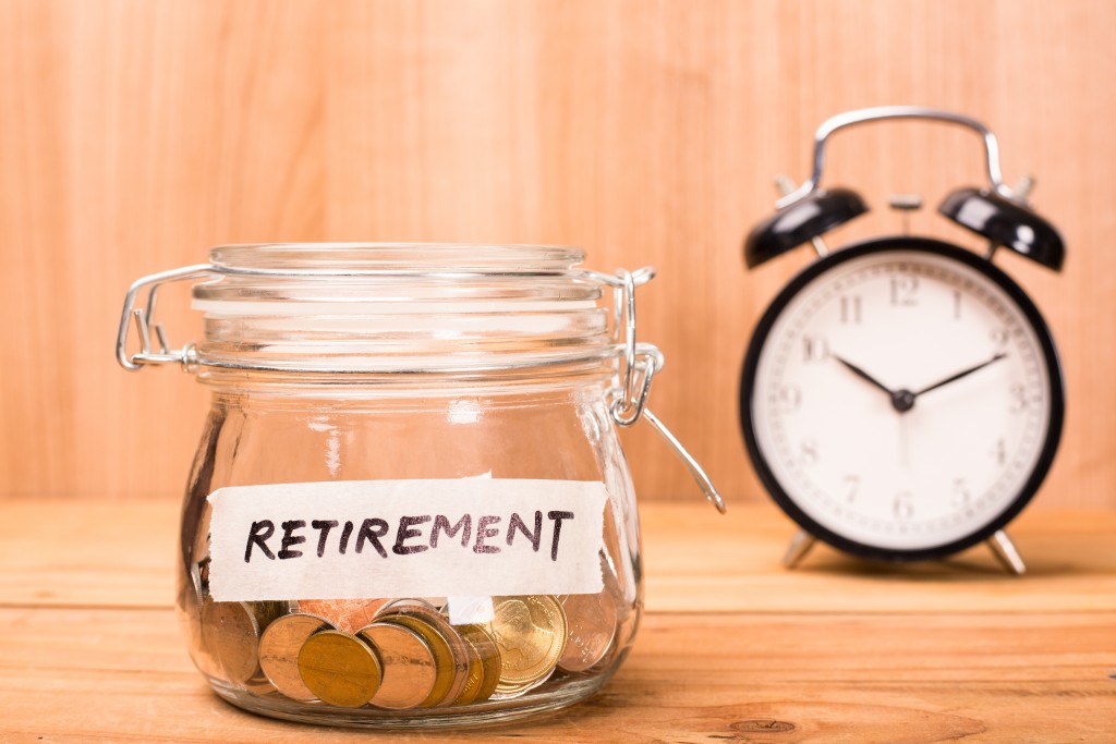 Retirement savings in a jar