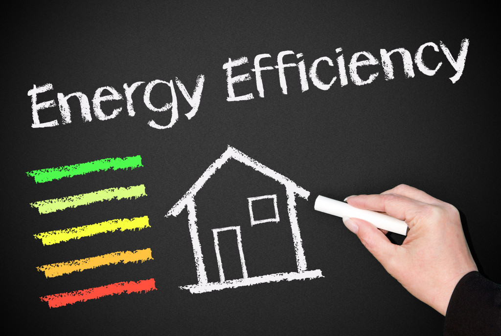energy efficiency concept for homes