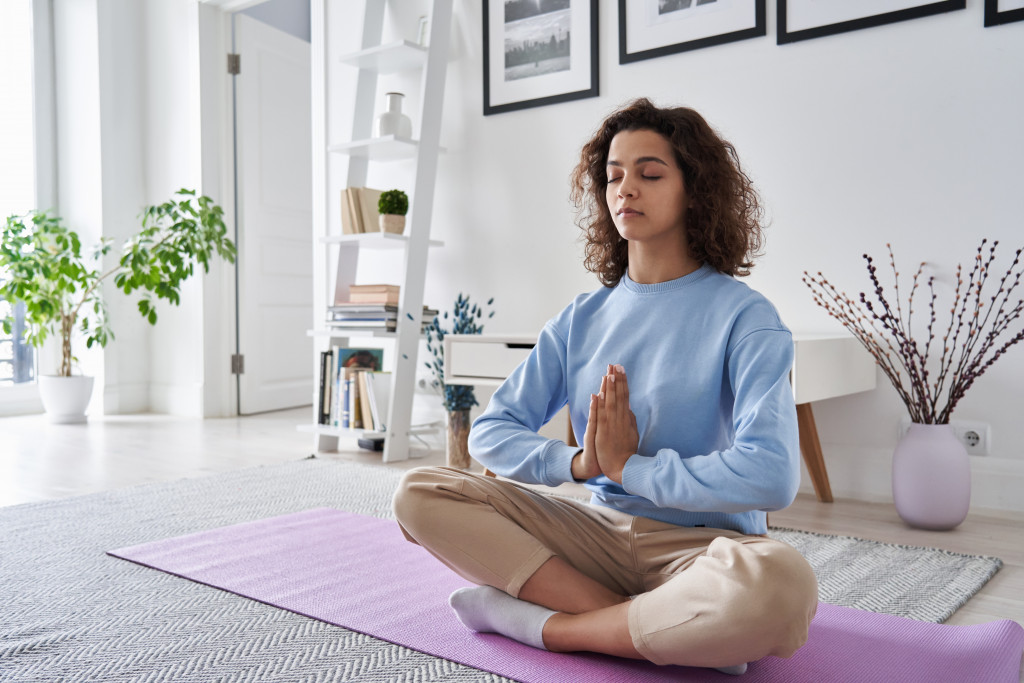 Taking time in the day to meditate