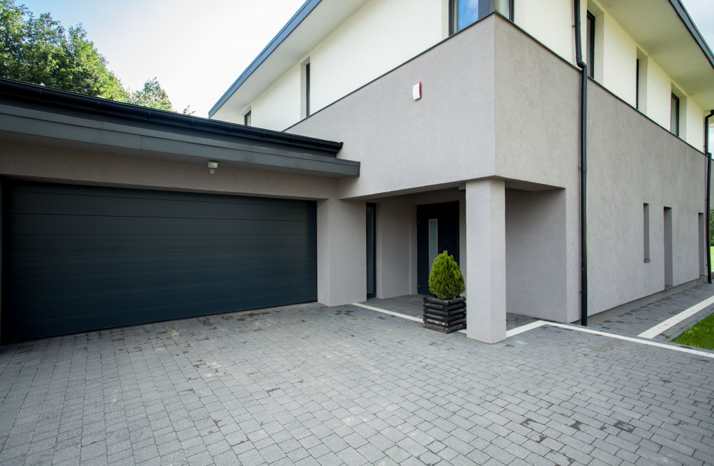 A secure garage for luxury cars