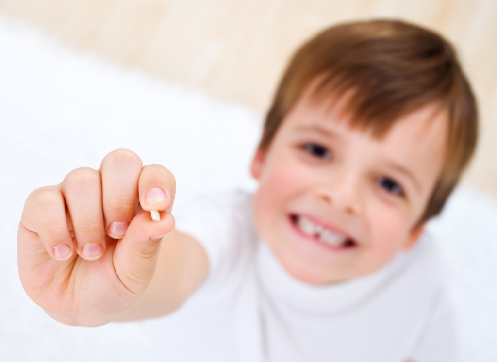 Tooth loss from child