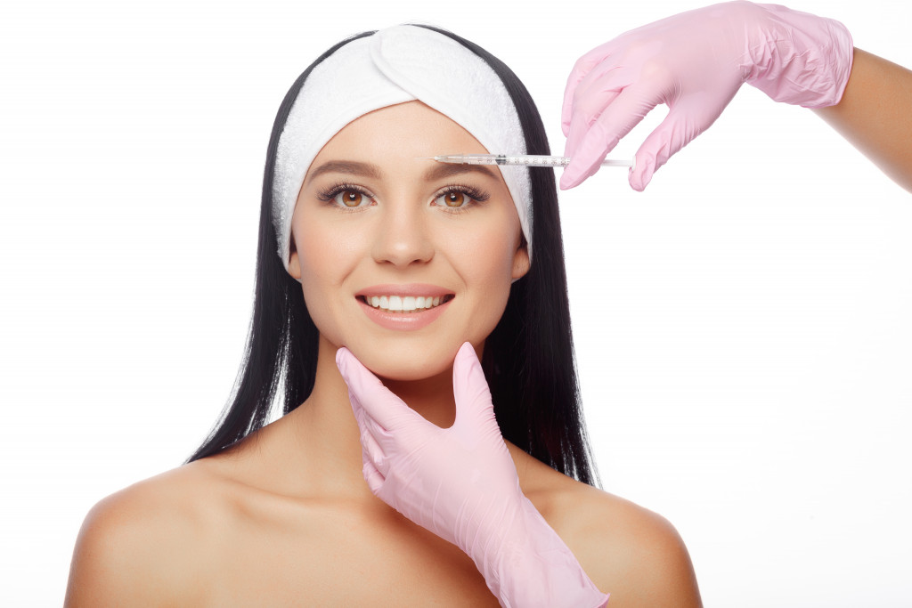 Cosmetic procedures, botox injections, hyaluronic acid